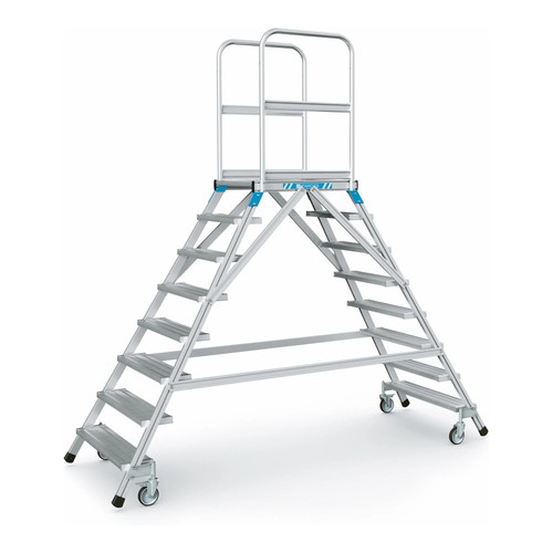 Zarges podesttreppe beidseitig - zarges,
